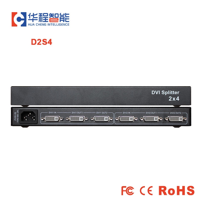 Amoonsky-HD DVI й, 2 Ʈ Է, 4 Ʈ  D2S4 LED   ÷ μ, ̺ Led   ȭ